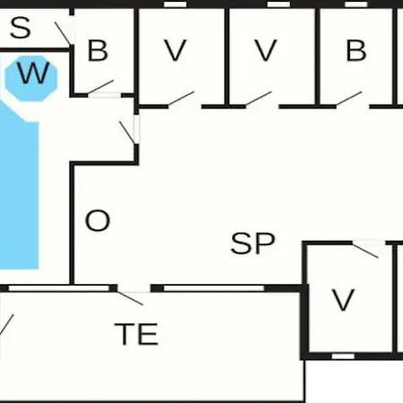 12 Person In Dom wakacyjny Nordborg